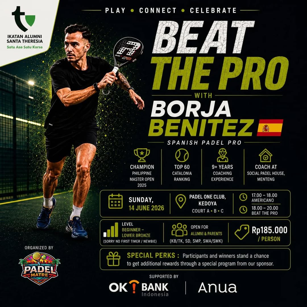 🎾 Beat The Pro with Borja Benitez 🇪🇸